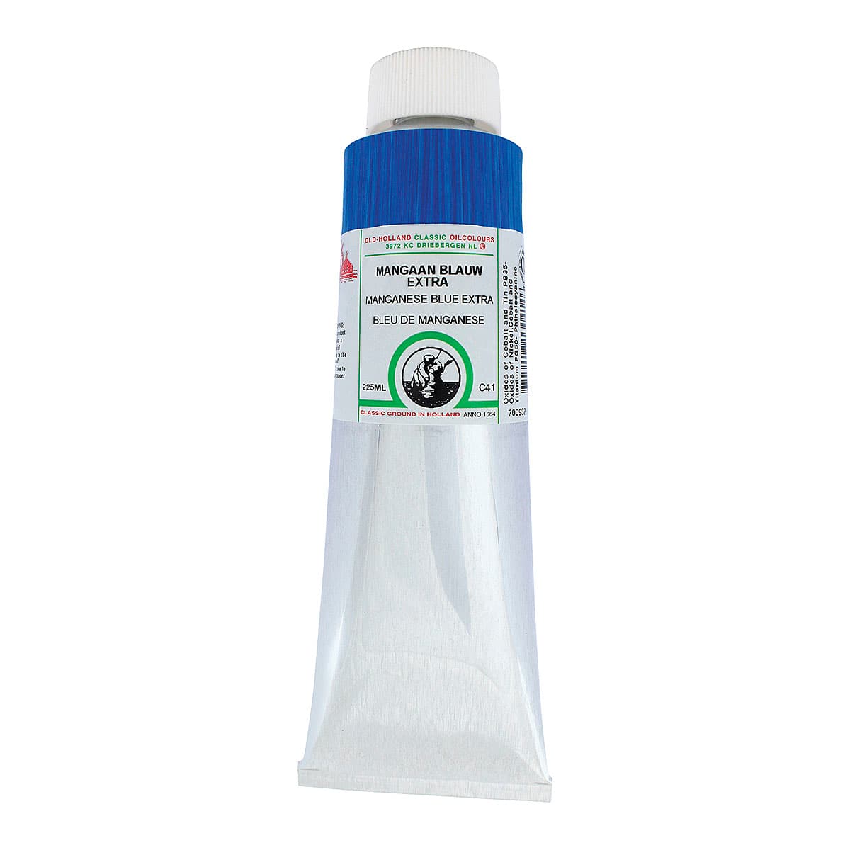 Old Holland Classic Oil Colors – Manganese Blue Extra, 225 ml tube