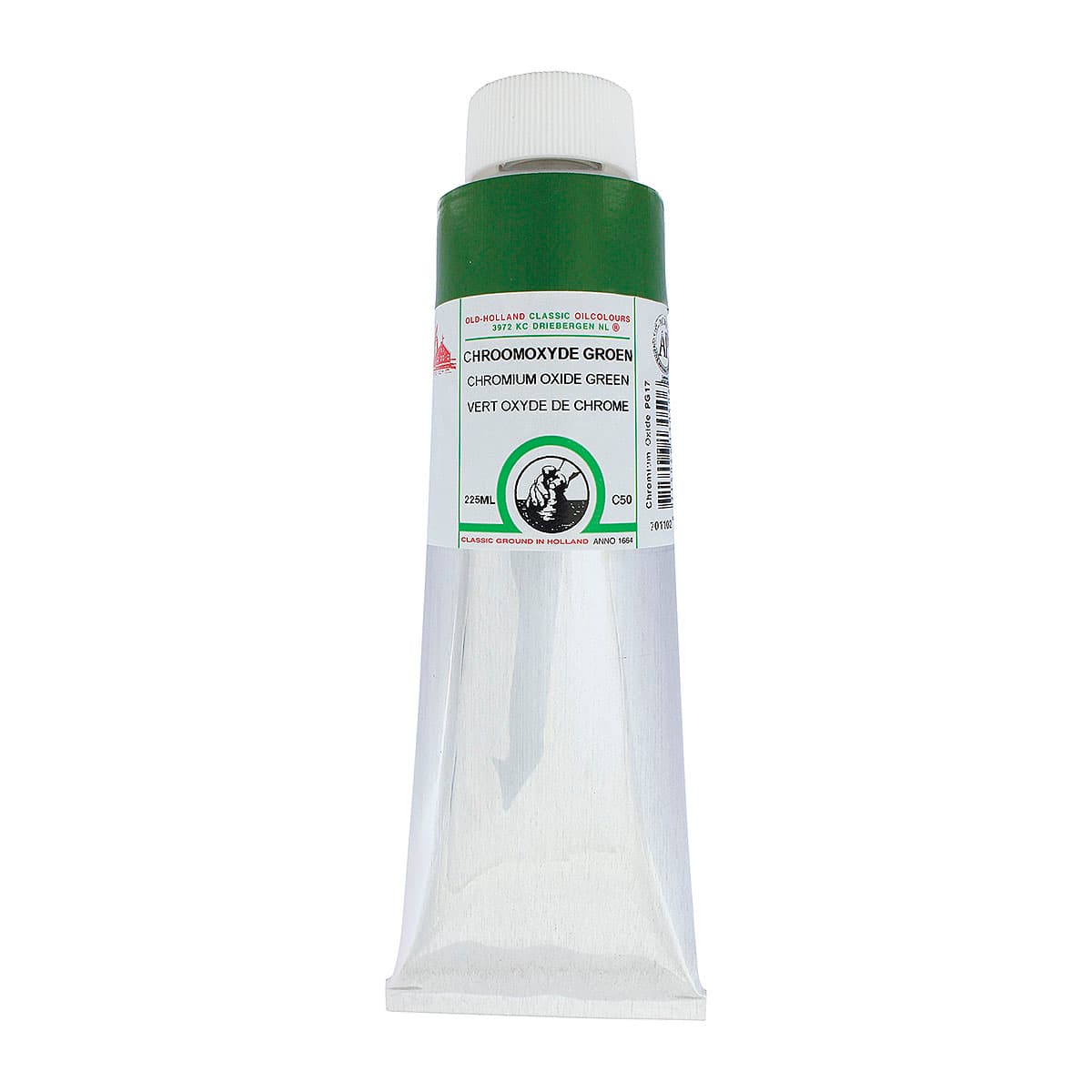 Old Holland Classic Oil Color - Chromium Oxide Green, 225 ml tube