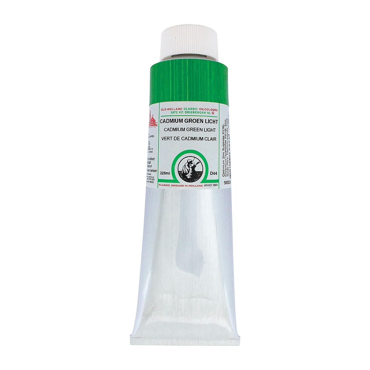 Old Holland Classic Oil Color - Cadmium Green Light, 225 ml tube