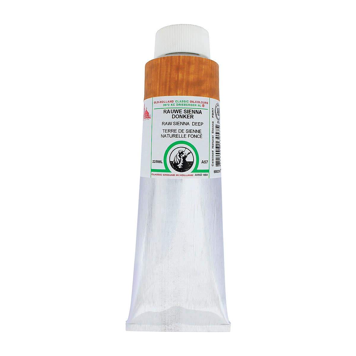 Old Holland Classic Oil Color - Raw Sienna Deep, 225 ml tube