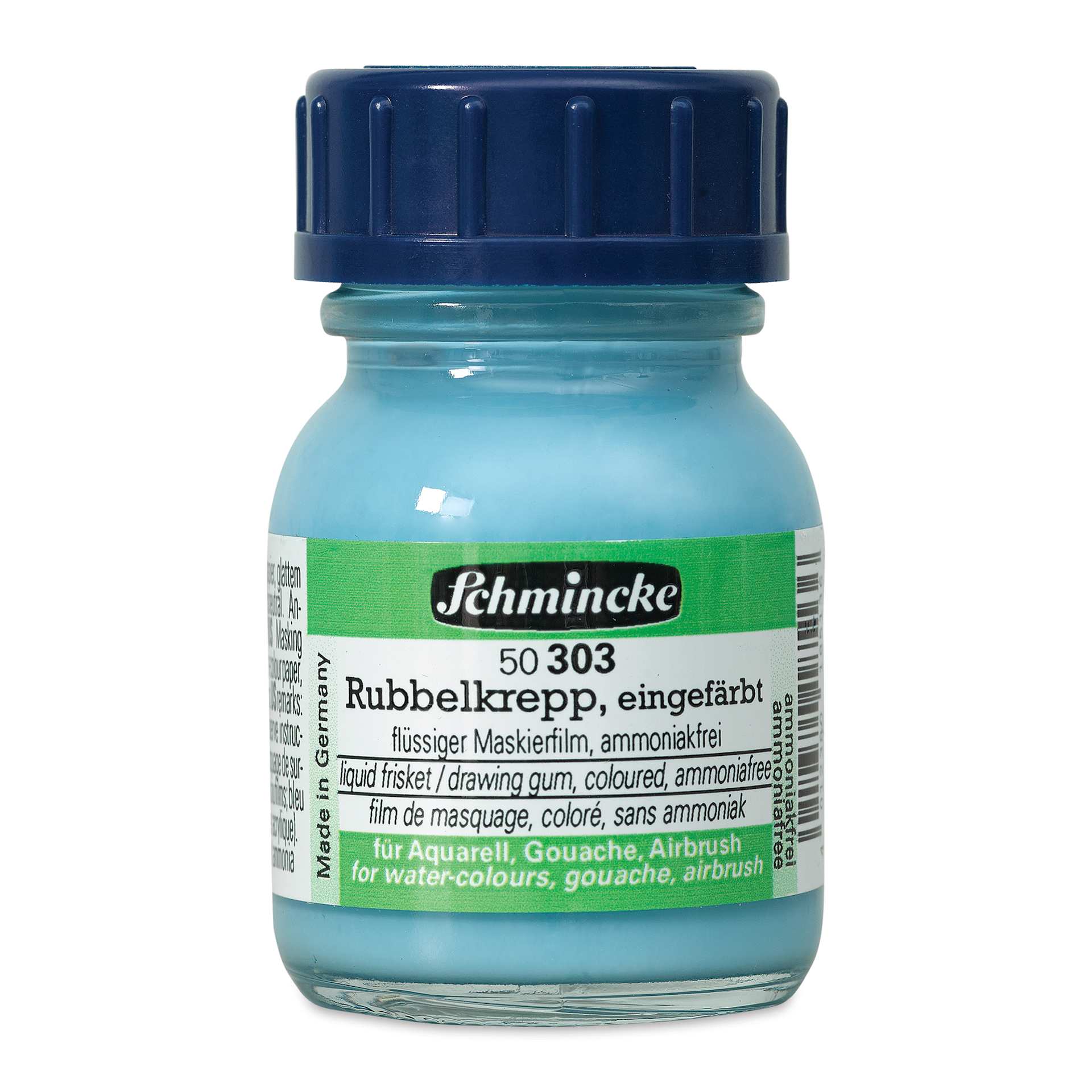 Schmincke Liquid Frisket - Colored, 20 ml (front of bottle) Schmincke Liquid Frisket - Colored, 20 ml (front of bottle)