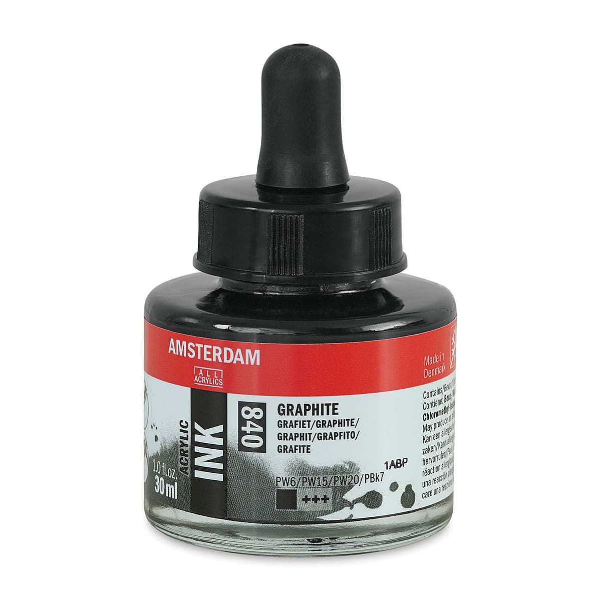 Amsterdam Acrylic Ink - Graphite, 30 ml