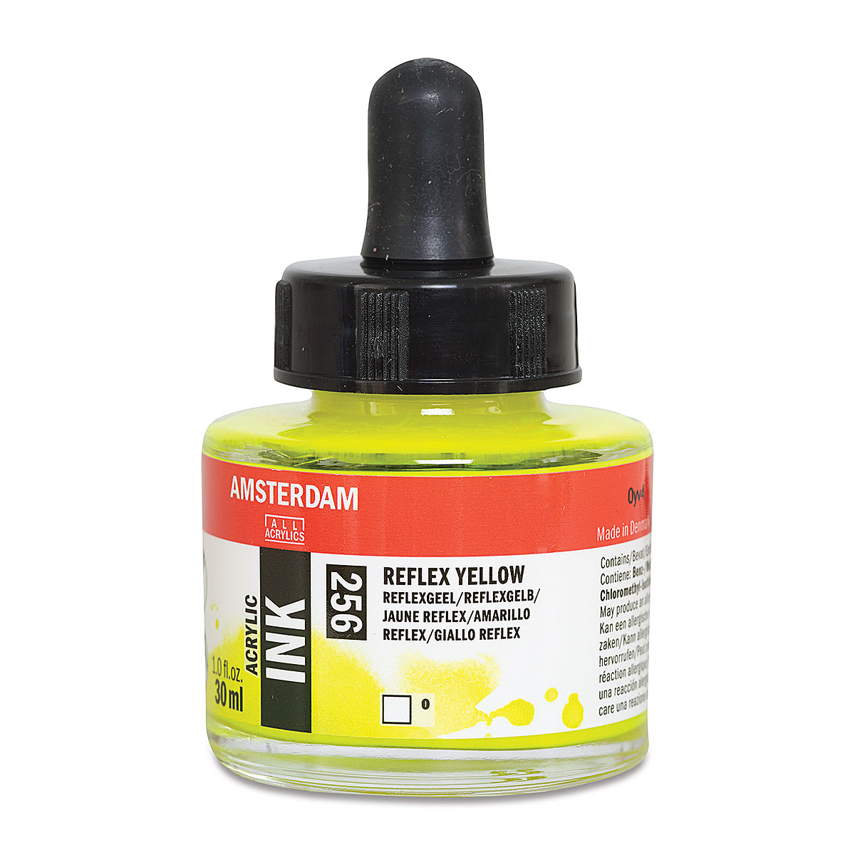 Amsterdam Acrylic Ink - Reflex Yellow, 30 ml