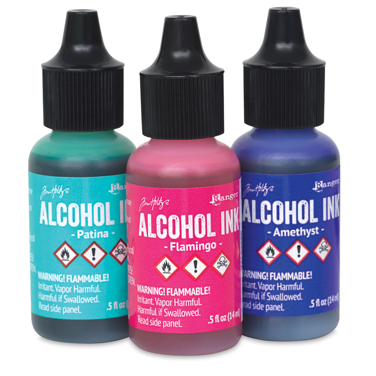 Ranger Tim Holtz Alcohol Inks - Beach Deco, Set of 3 Ranger Tim Holtz Alcohol Inks - Beach Deco, Set of 3