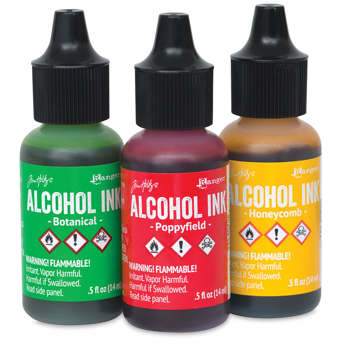 Ranger Tim Holtz Alcohol Inks - Conservatory, Set of 3 Ranger Tim Holtz Alcohol Inks - Conservatory, Set of 3