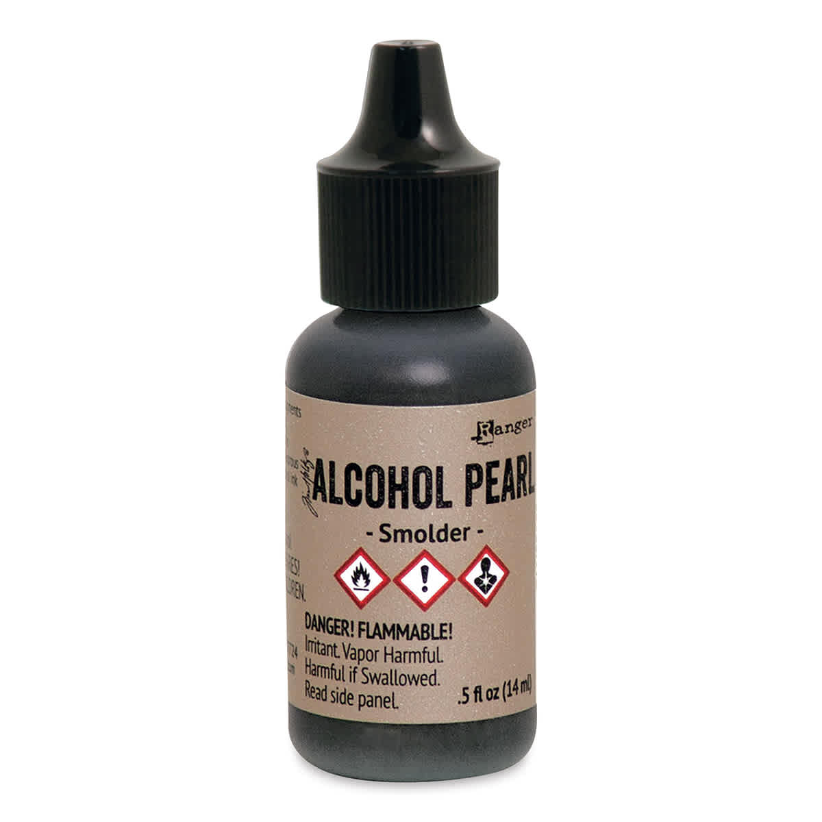 Ranger Tim Holtz Alcohol Ink - Smolder, Pearl, 0.5 oz