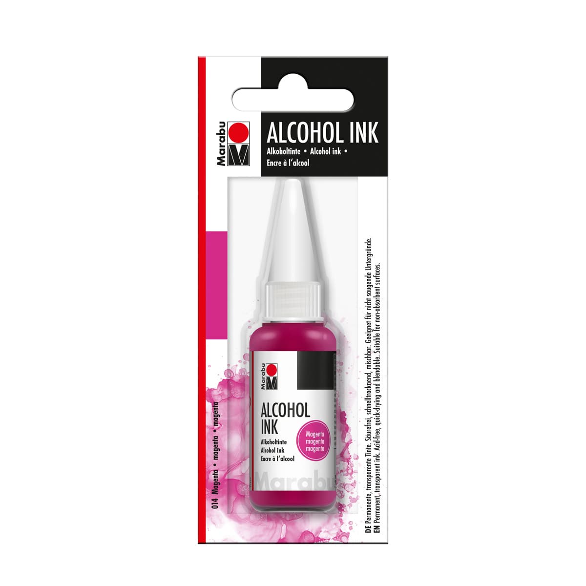 Alcohol Ink Magenta