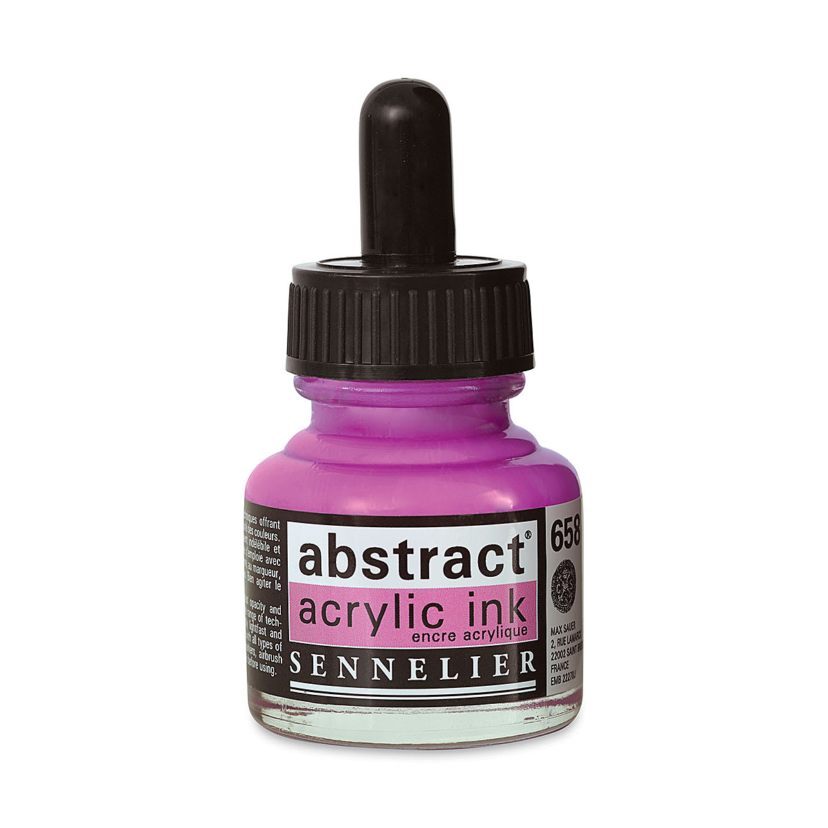 Sennelier Abstract Acrylic Ink - Quinacridone Pink, 1 oz