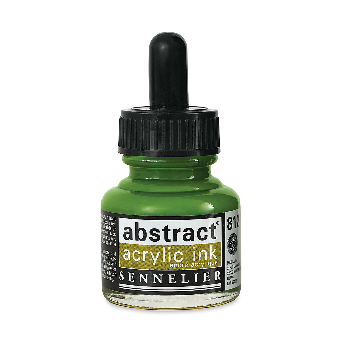 Sennelier Abstract Acrylic Ink - Light Olive Green, 1 oz Sennelier Abstract Acrylic Ink - Light Olive Green, 1 oz