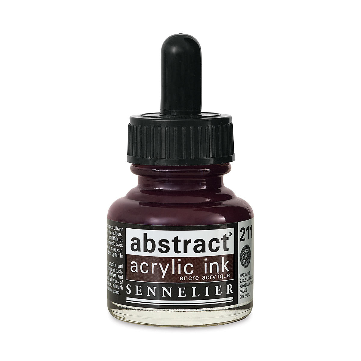 Sennelier Abstract Acrylic Ink - Burnt Sienna, 1 oz