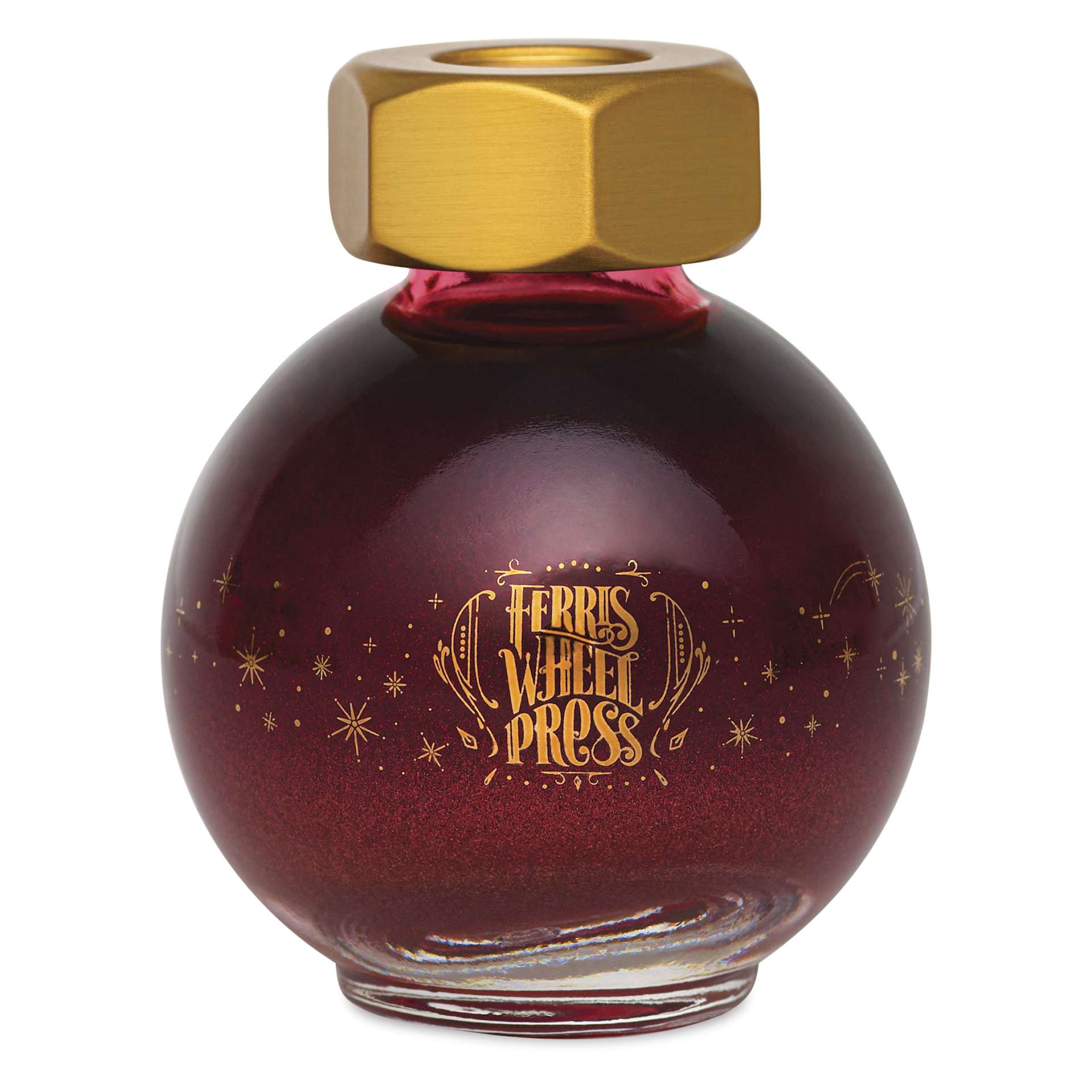 Ferris Wheel Press Ferritales Fountain Pen Ink - Bumbling Blossom, 20 ml, front of the bottle