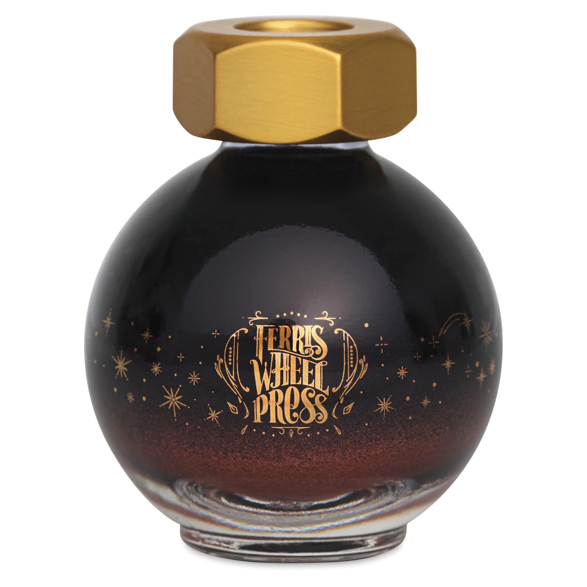 Ferris Wheel Press Ferritales Fountain Pen Ink - Blushing Mushroom, 20 ml, front of the bottle