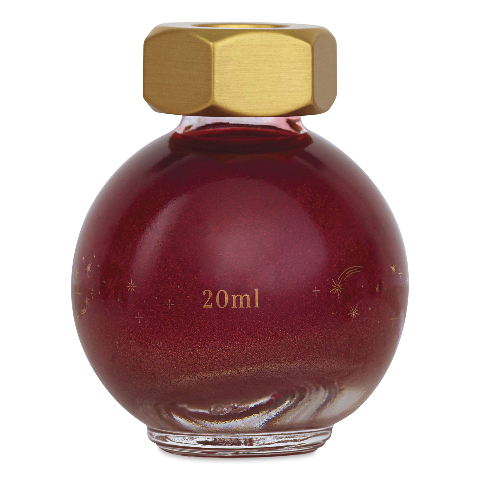 Ferris Wheel Press Ferritales Fountain Pen Ink - Radiant Rosewing, 20 ml, back of the bottle