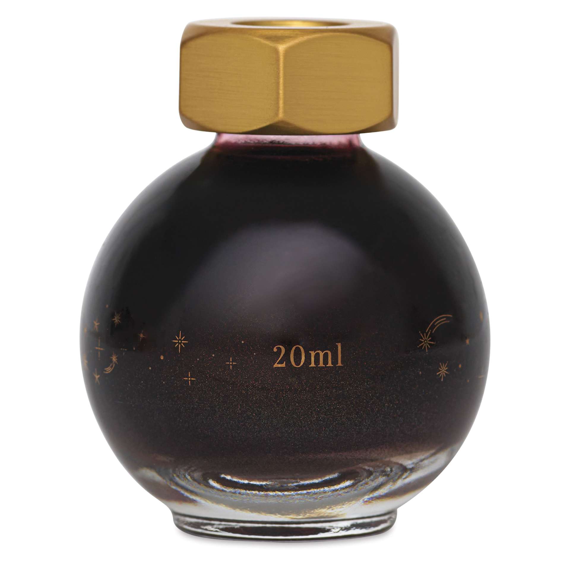Ferris Wheel Press Ferritales Fountain Pen Ink - Billowing Blush, 20 ml, back of the packaging