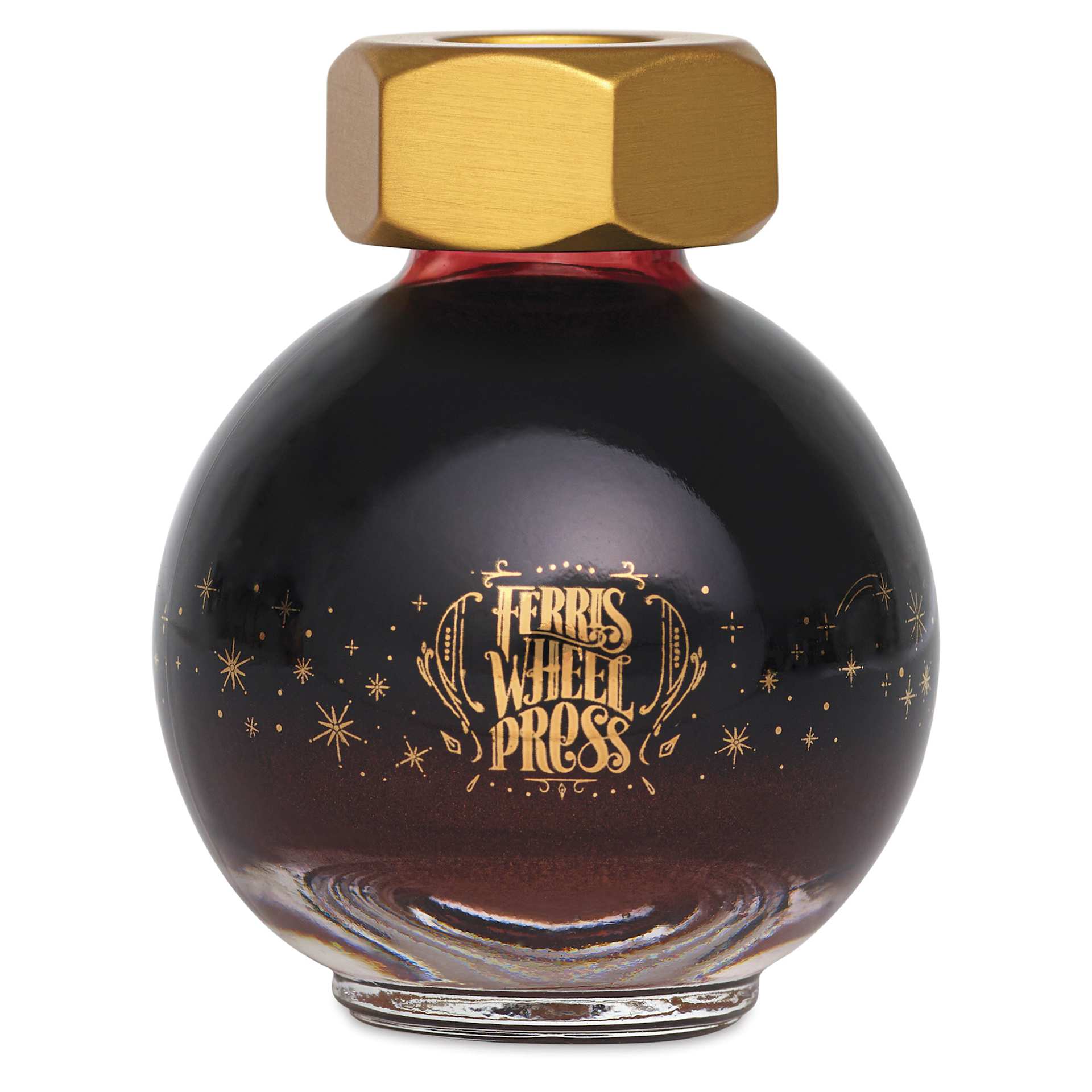 Ferris Wheel Press Ferritales Fountain Pen Ink - Ambrosia Indulgence, 20 ml, front of the bottle