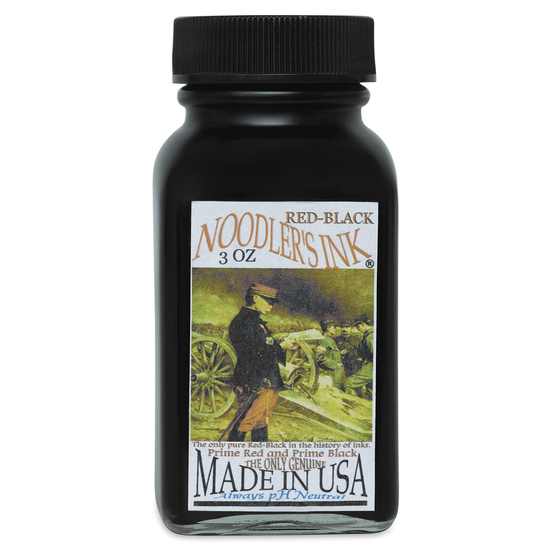 Noodler's Ink Fountain Pen Ink - Red-Black, bottle