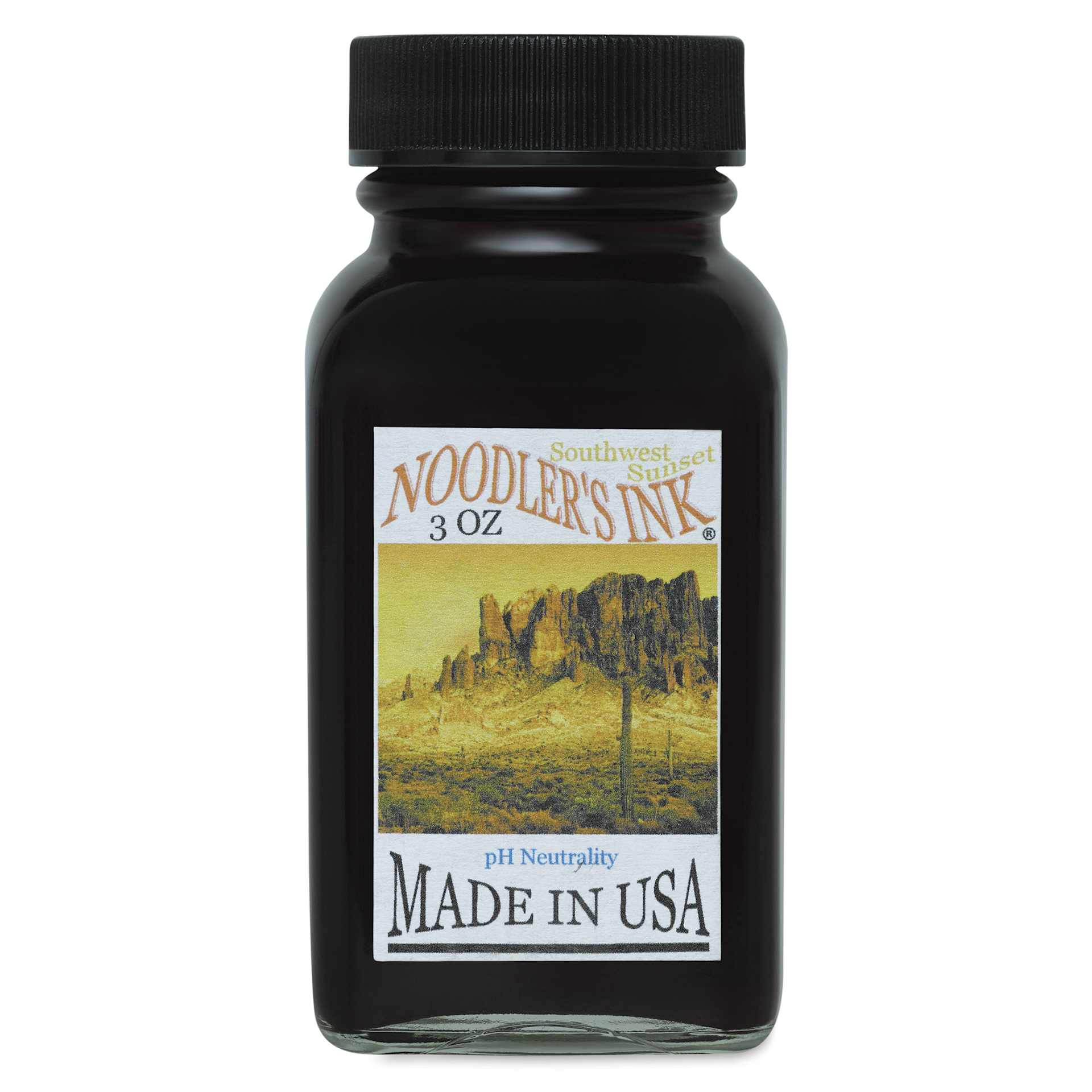 Noodler's Ink Fountain Pen Ink - Southwest Sunset, bottle