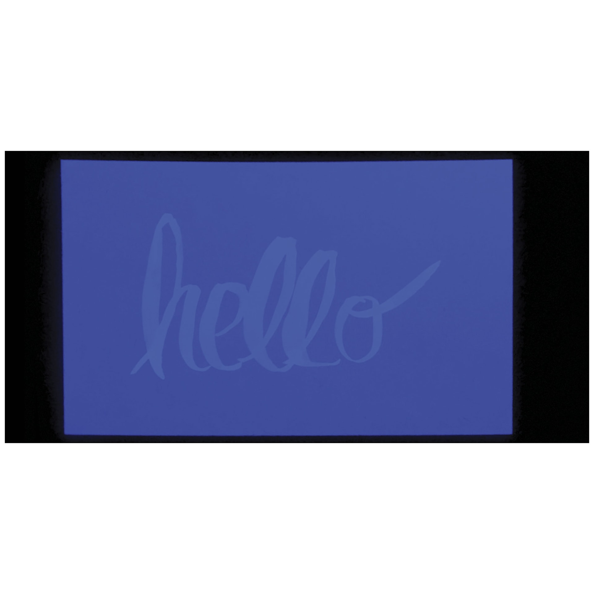 Noodler's Ink Blue Ghost Invisible Fountain Pen Ink, swatch