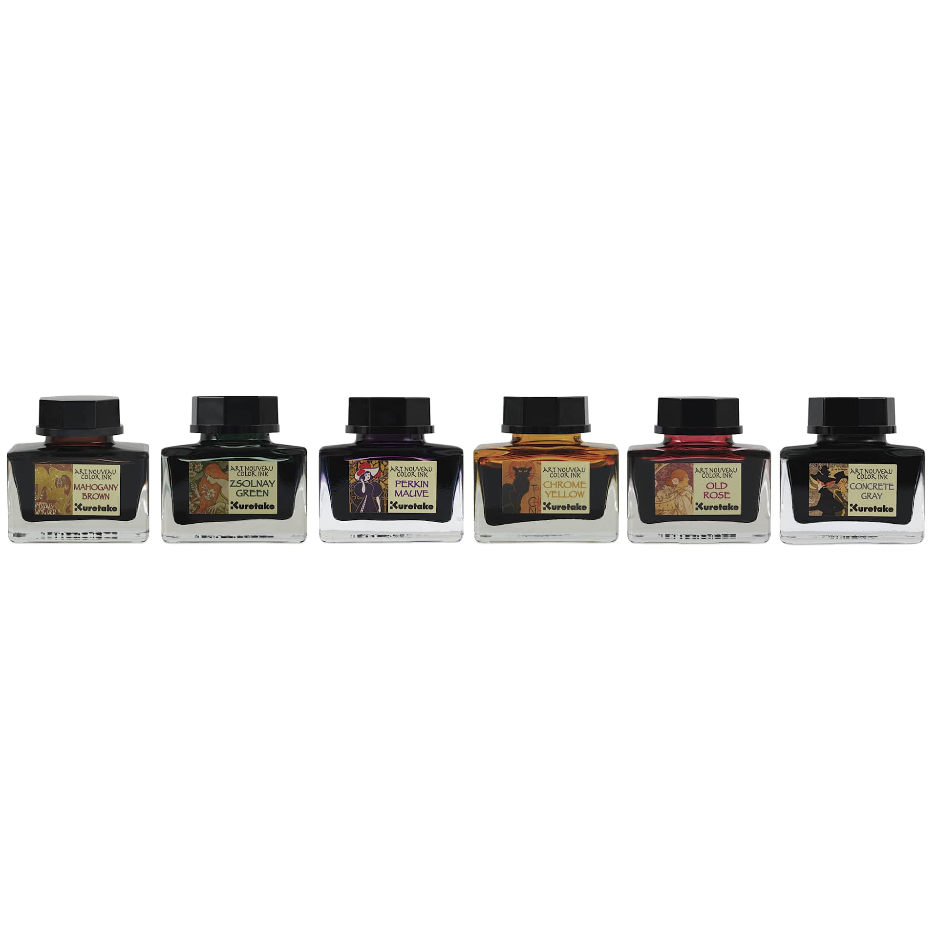Kuretake Ink-Café Art Nouveau Inks