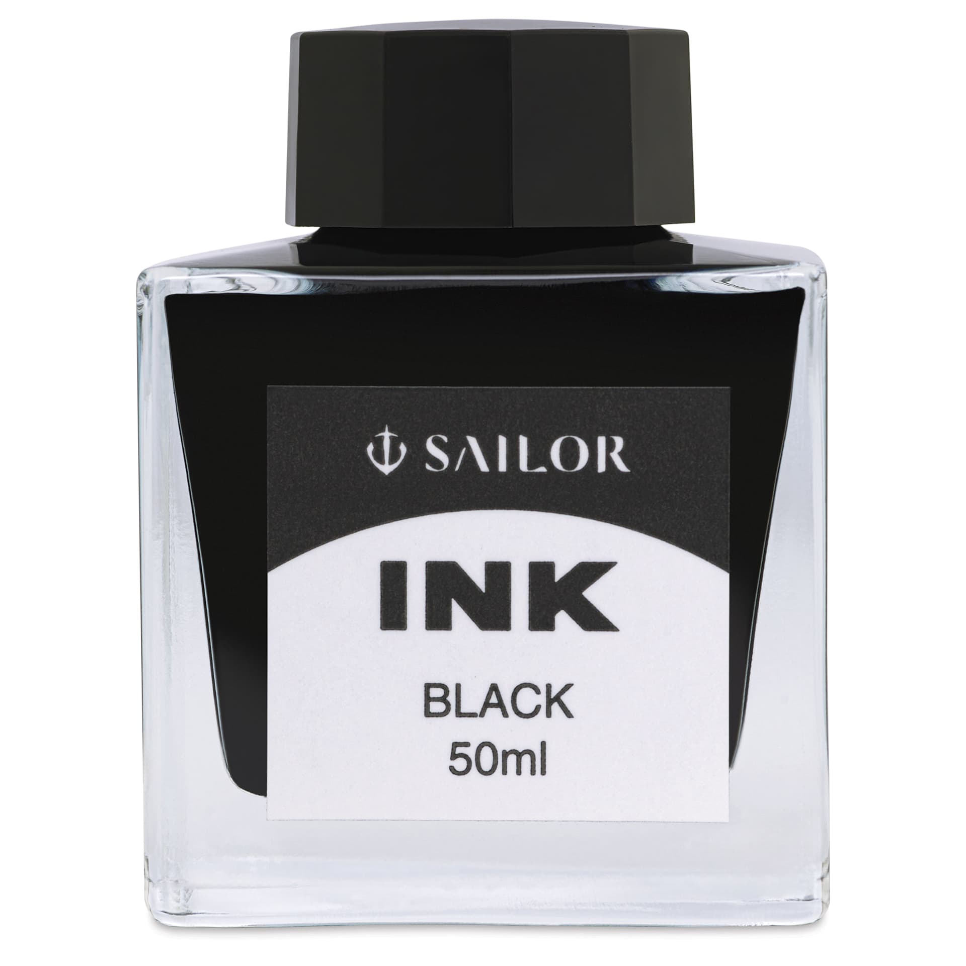 Sailor Ink - Black, 50 ml, front of bottle