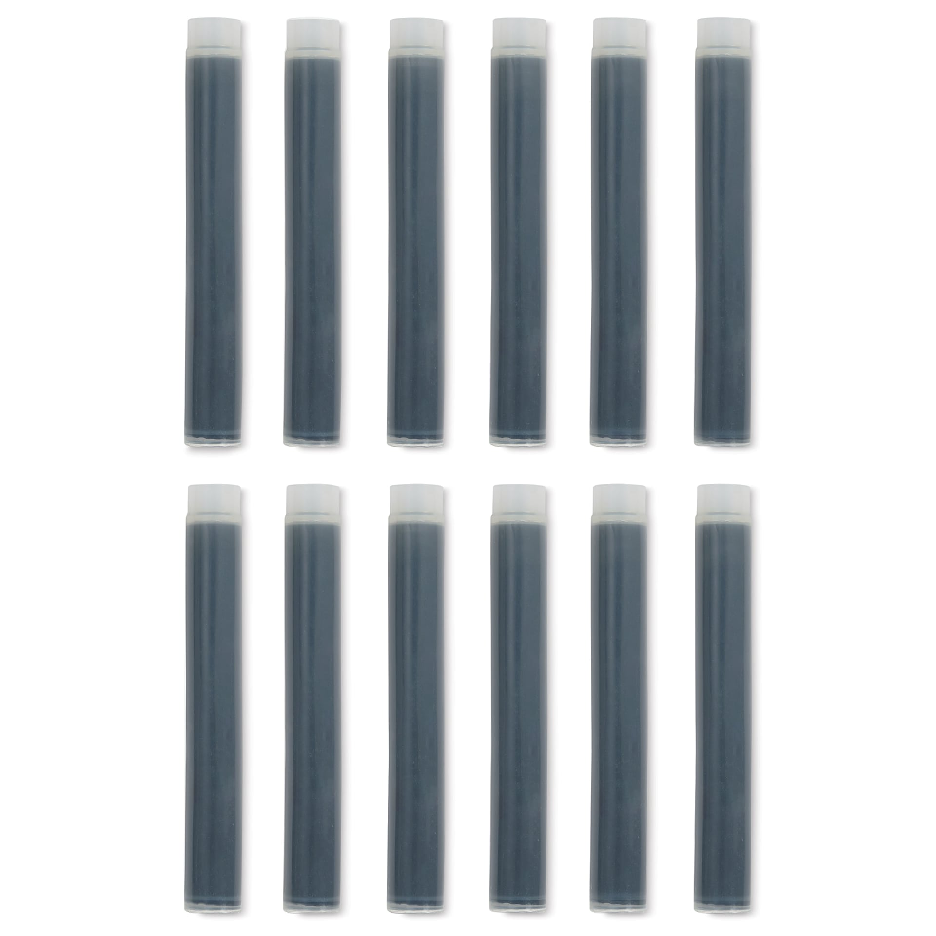 Sailor Ink Cartridges - Black, Pkg of 12