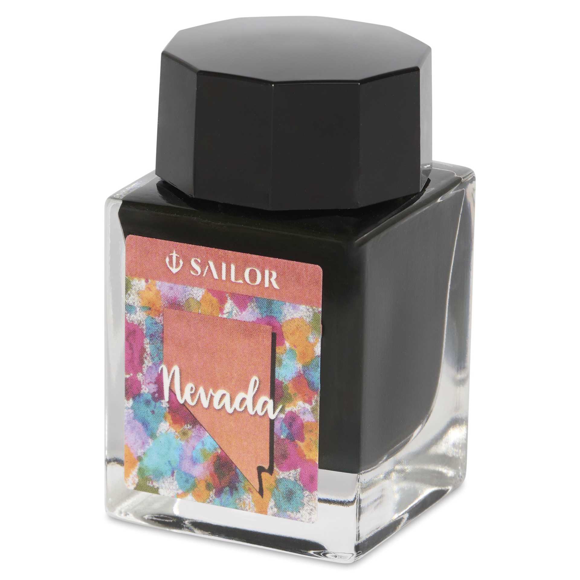 Sailor USA State Ink - Nevada, Reddish Brown, 20 ml