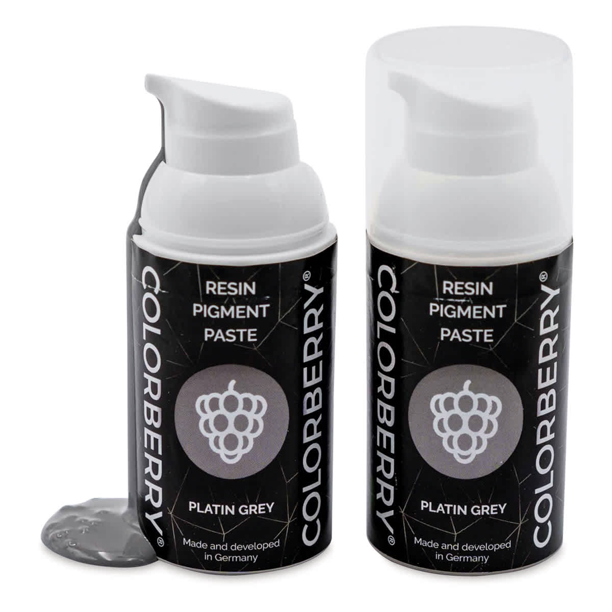 Colorberry Resin Pigment Paste - Platin Grey, 30 ml, Bottle Colorberry Resin Pigment Paste - Platin Grey, 30 ml, Bottle