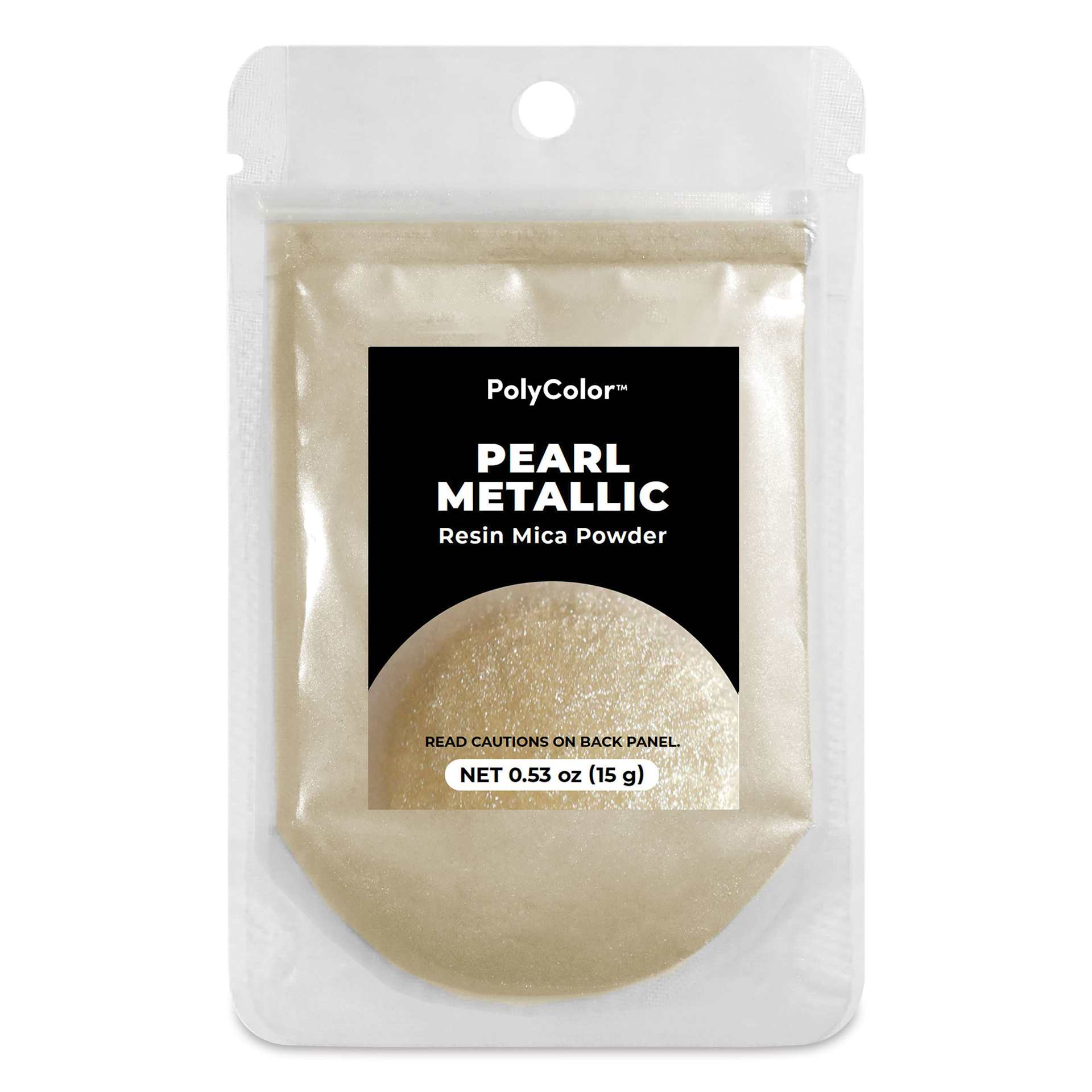 PolyColor Resin Pigment Powder - Pearl Metallic, 15 g