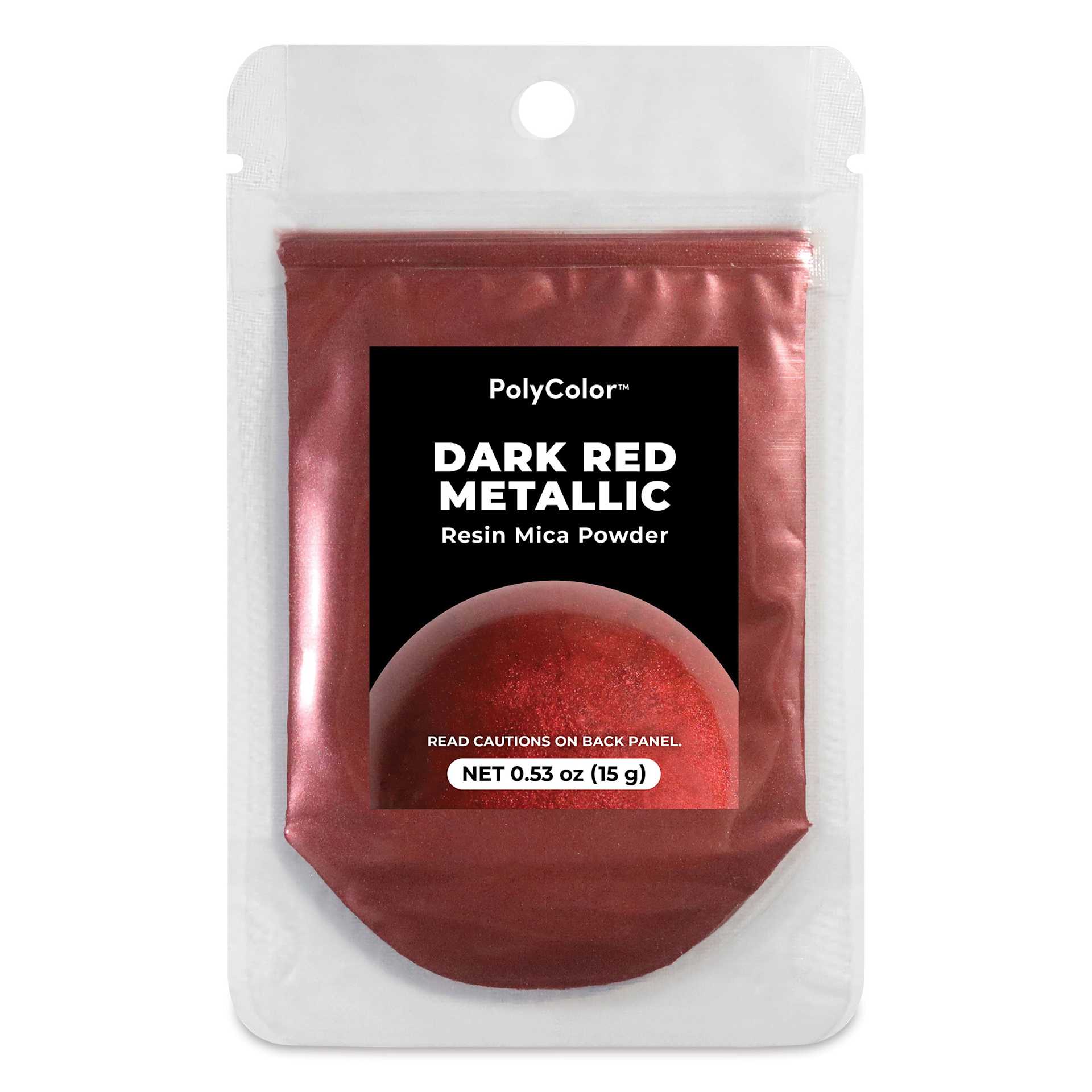 PolyColor Resin Pigment Powder - Dark Red Metallic, 15 g PolyColor Resin Pigment Powder - Dark Red Metallic, 15 g