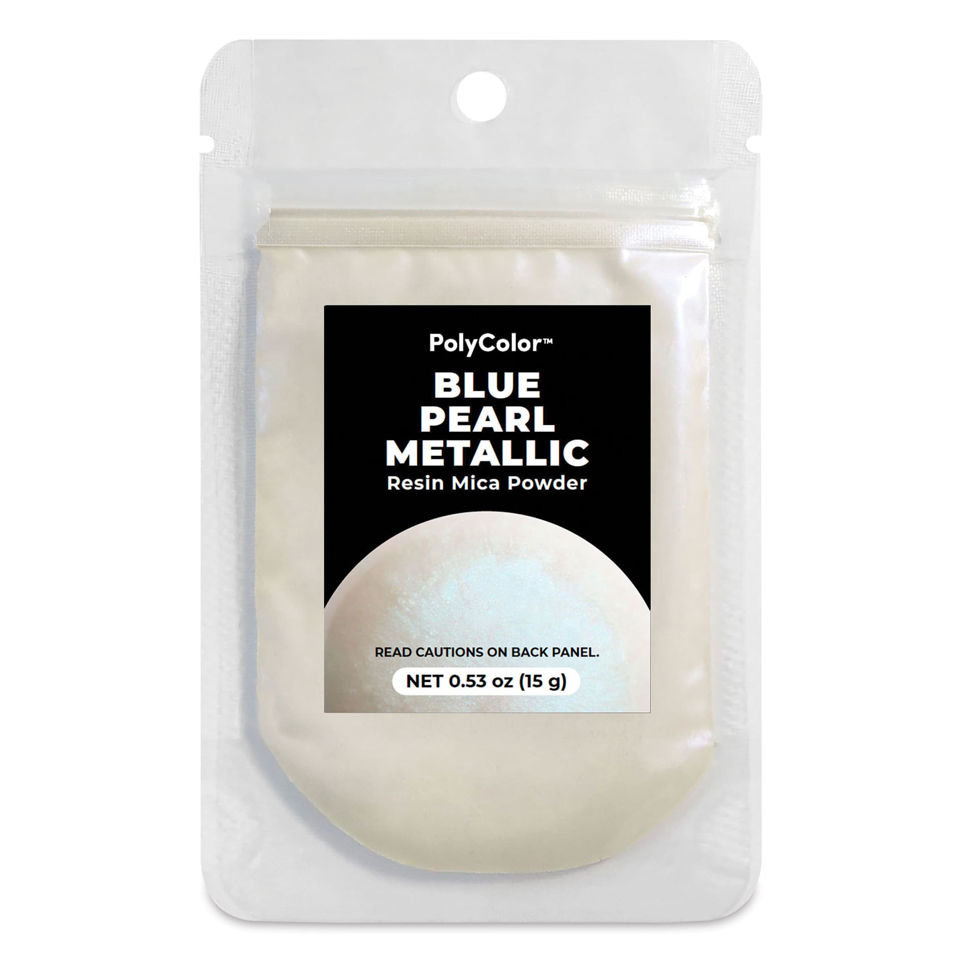 PolyColor Resin Pigment Powder - Blue Pearl, 15 g