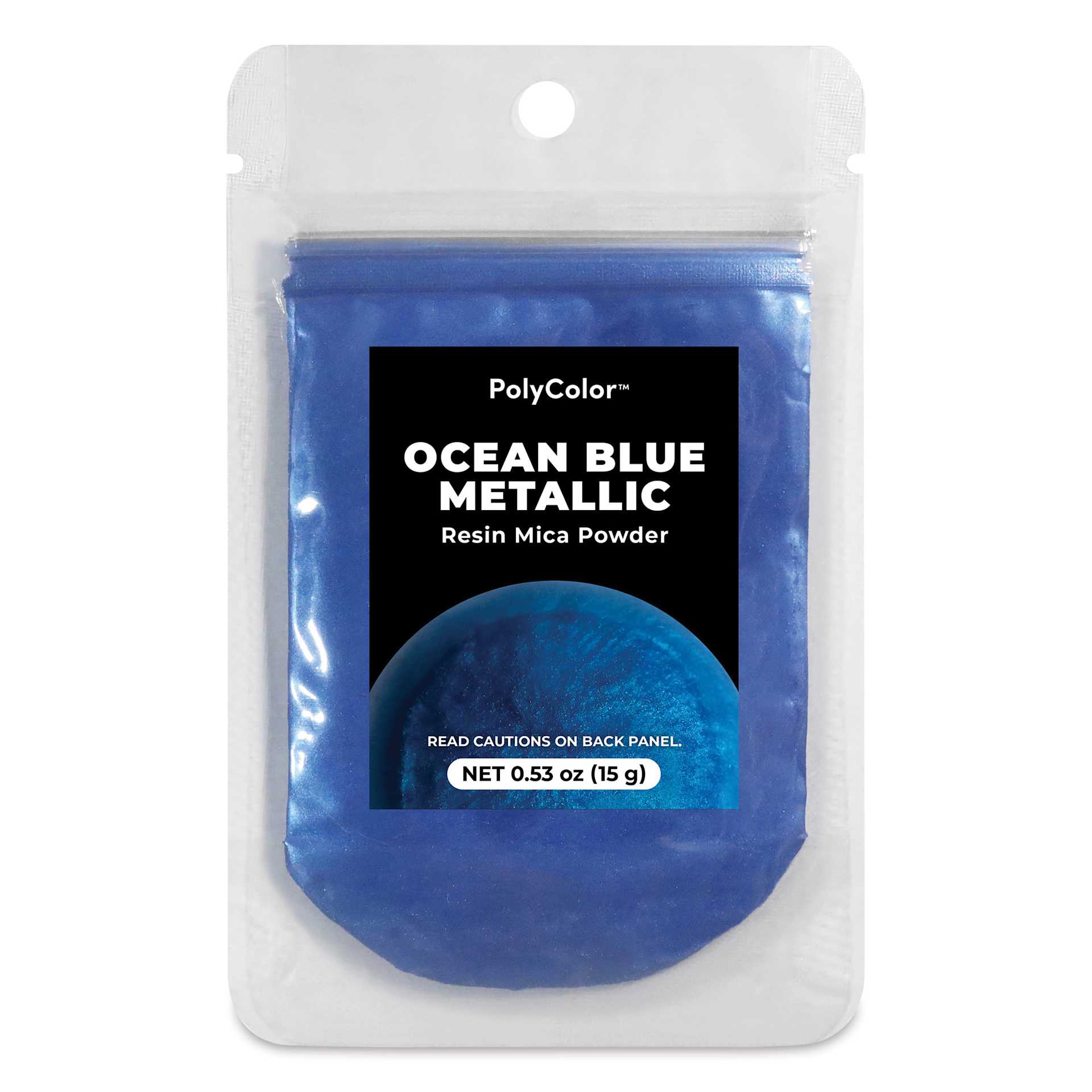 PolyColor Resin Pigment Powder - Blue Metallic, 15 g