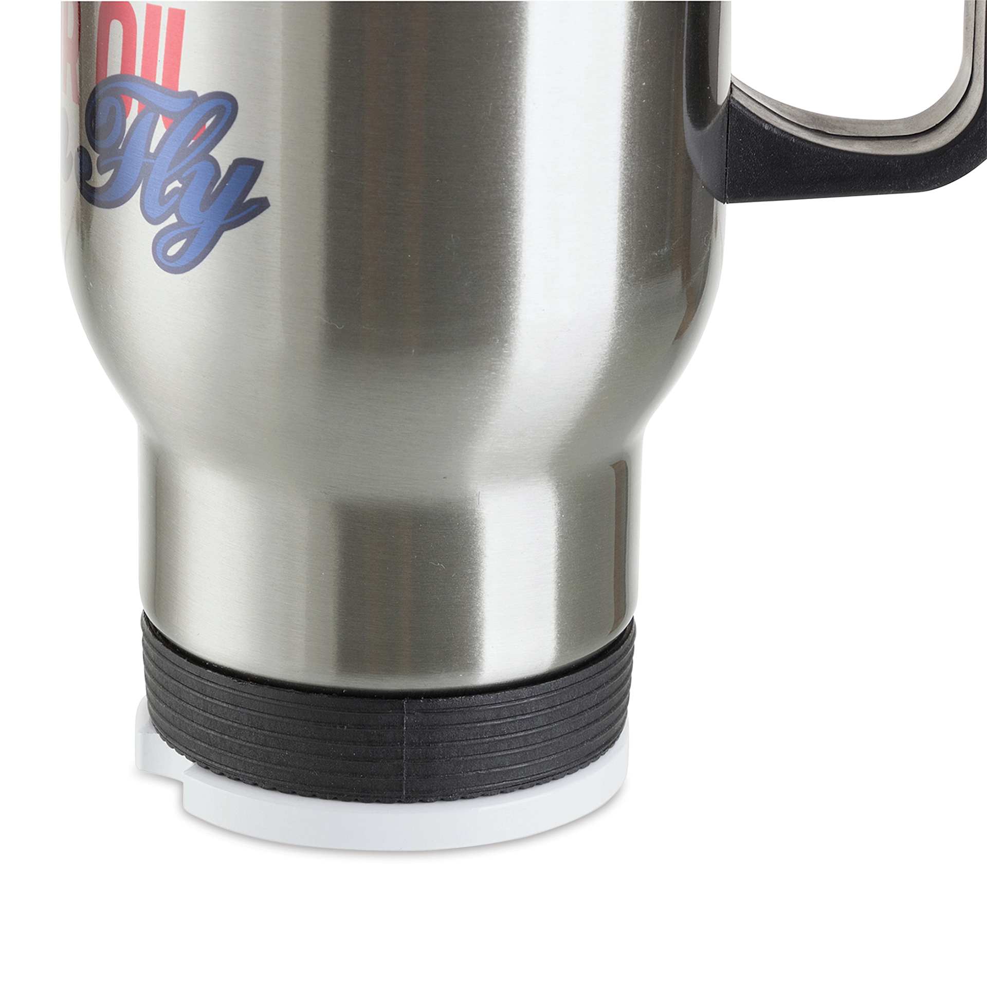 Craft Express Sublimation Printing Ceramic Car Mug Coaster - 2-1/2", Set of 4 (car mug resting on coaster, car mug not included)