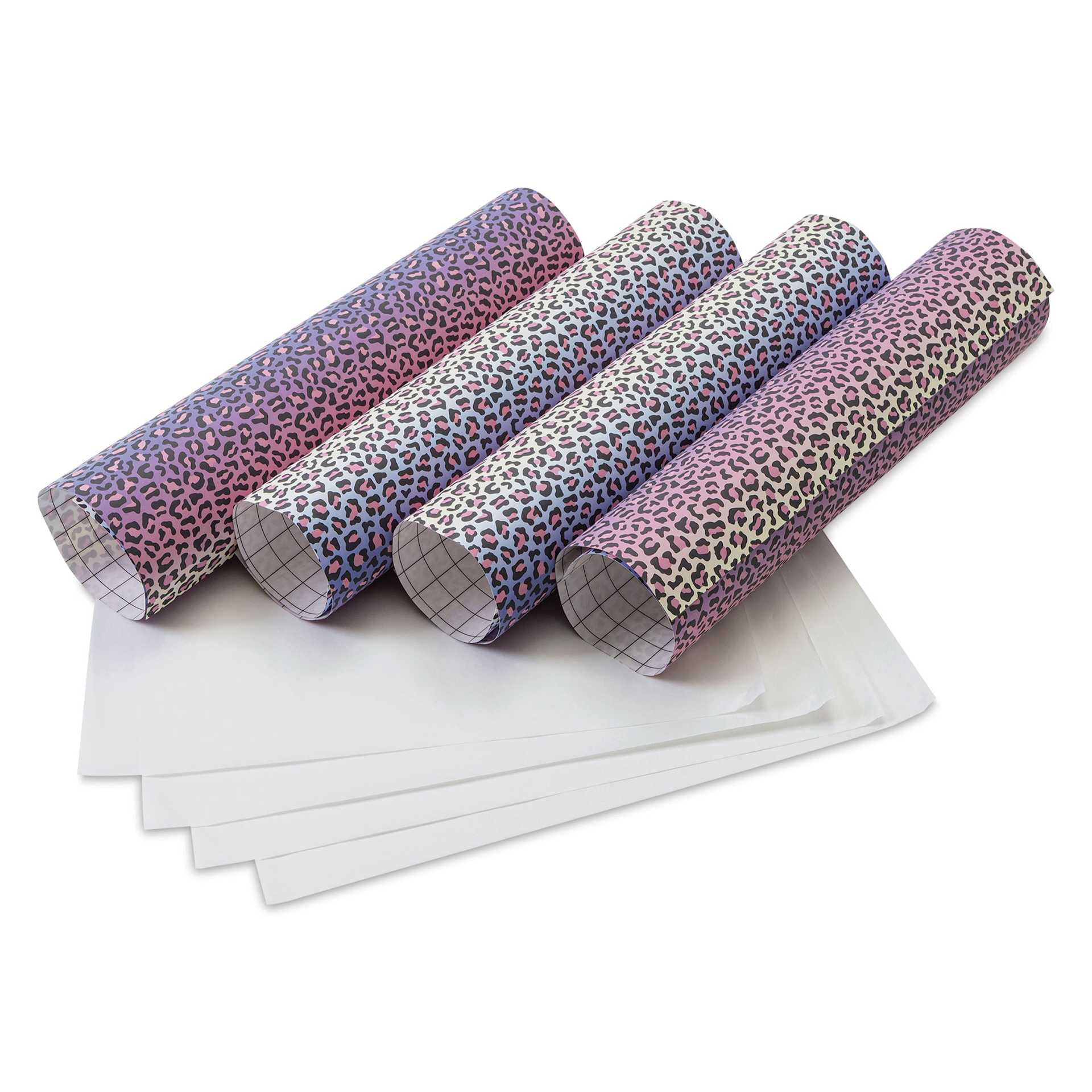 Craft Express Sublimation Pattern Transfer Sheets - Dynamic Leo, 12" x 12", Pkg of 4