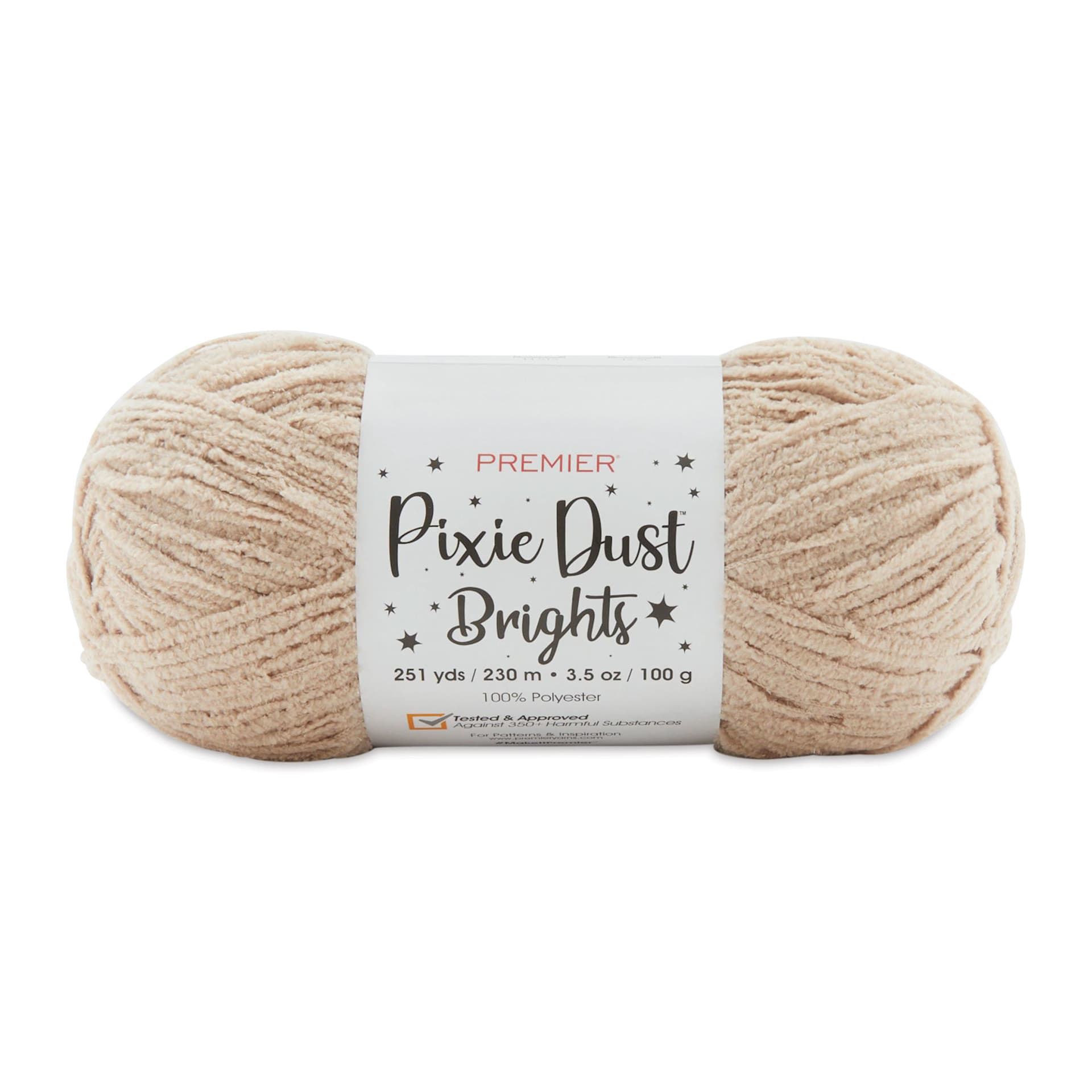 Premier Yarn Pixie Dust Brights Yarn - Toffee, 251 yds