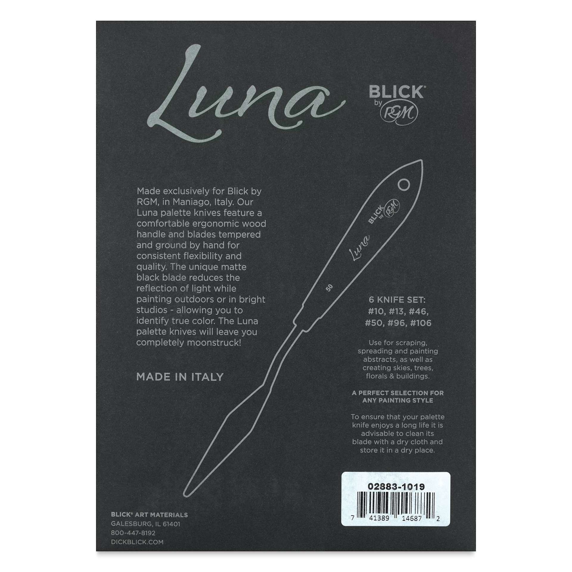 Blick Luna Palette Knives by RGM Blick Luna Palette Knives by RGM