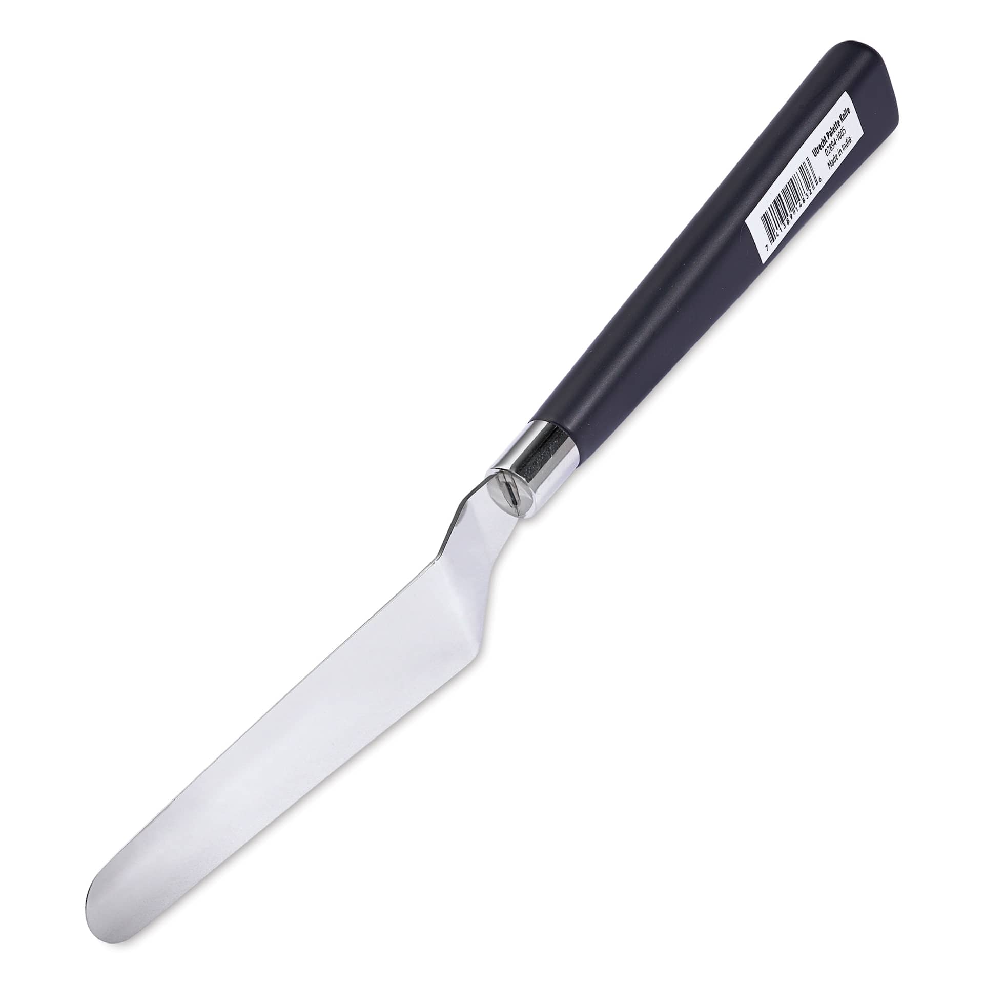 Utrecht Palette Knife - Large Rounded Spatula, Size 5, shown sideways Utrecht Palette Knife - Large Rounded Spatula, Size 5, shown sideways