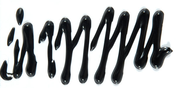 Pebeo Vitrail Cerne Relief Outliner - Black Outliner swatch
