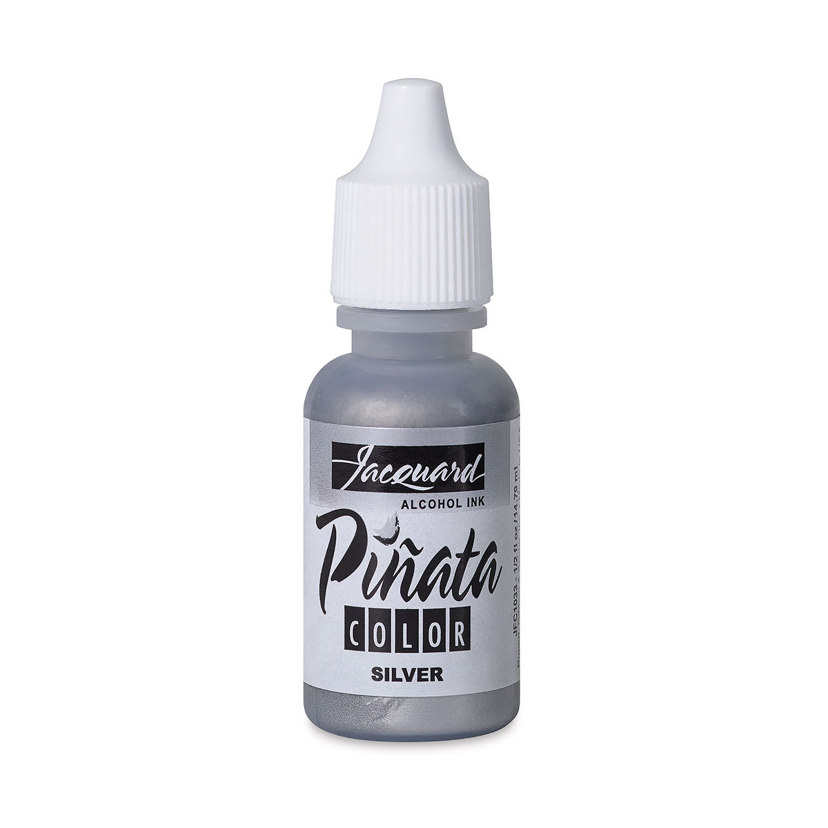 Jacquard Pinata Colors - Silver, 0.5 oz bottle