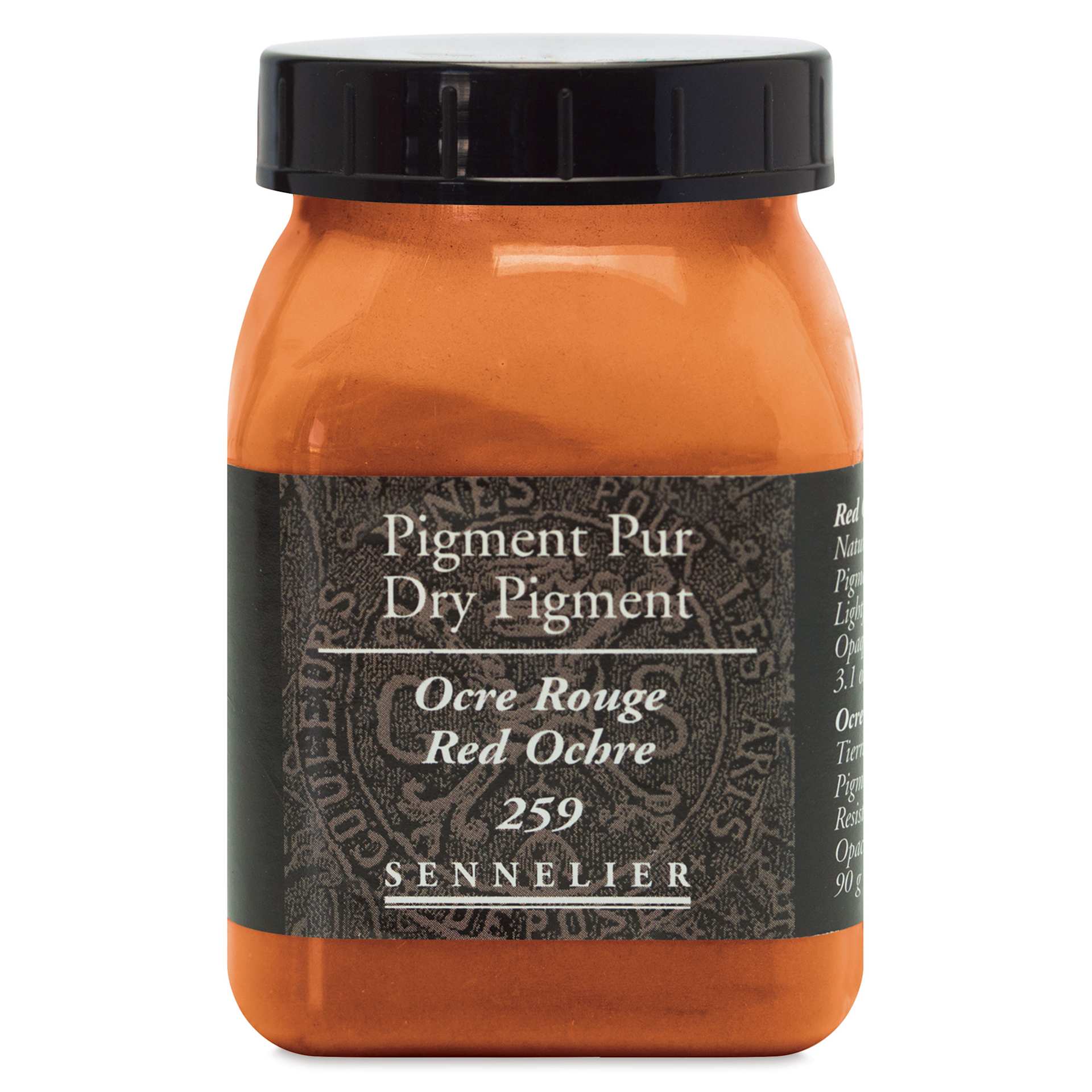 Sennelier Dry Pigment - Red Ochre, 90 g jar