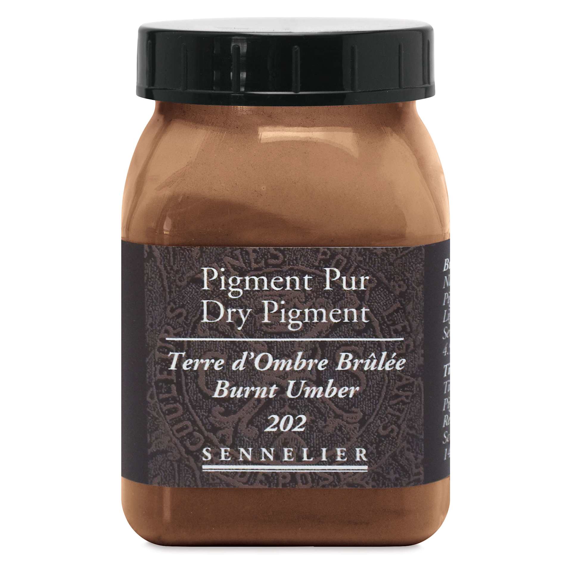 Sennelier Dry Pigment - Burnt Umber, 140 g jar