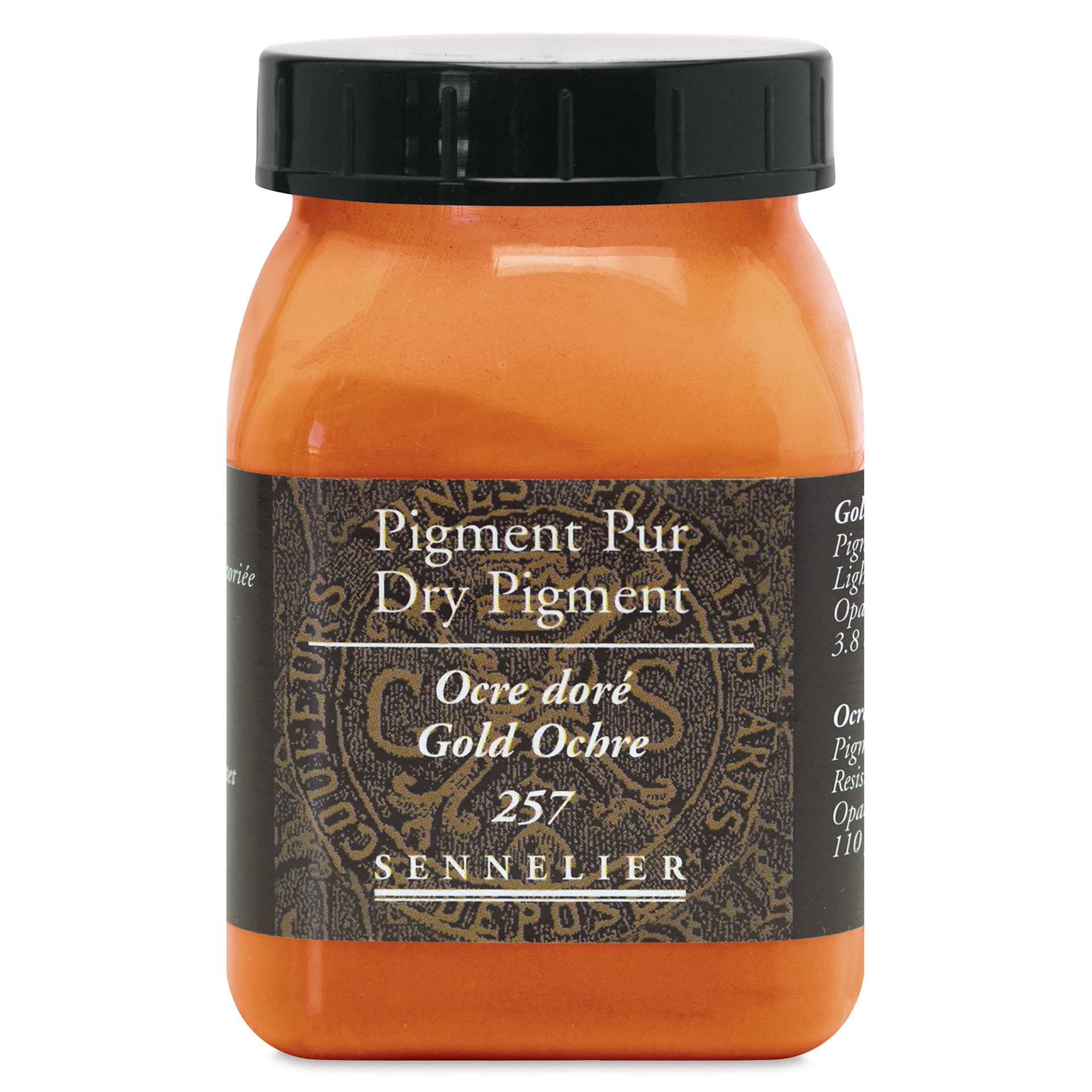 Sennelier Dry Pigment - Gold Ochre, 110 g jar