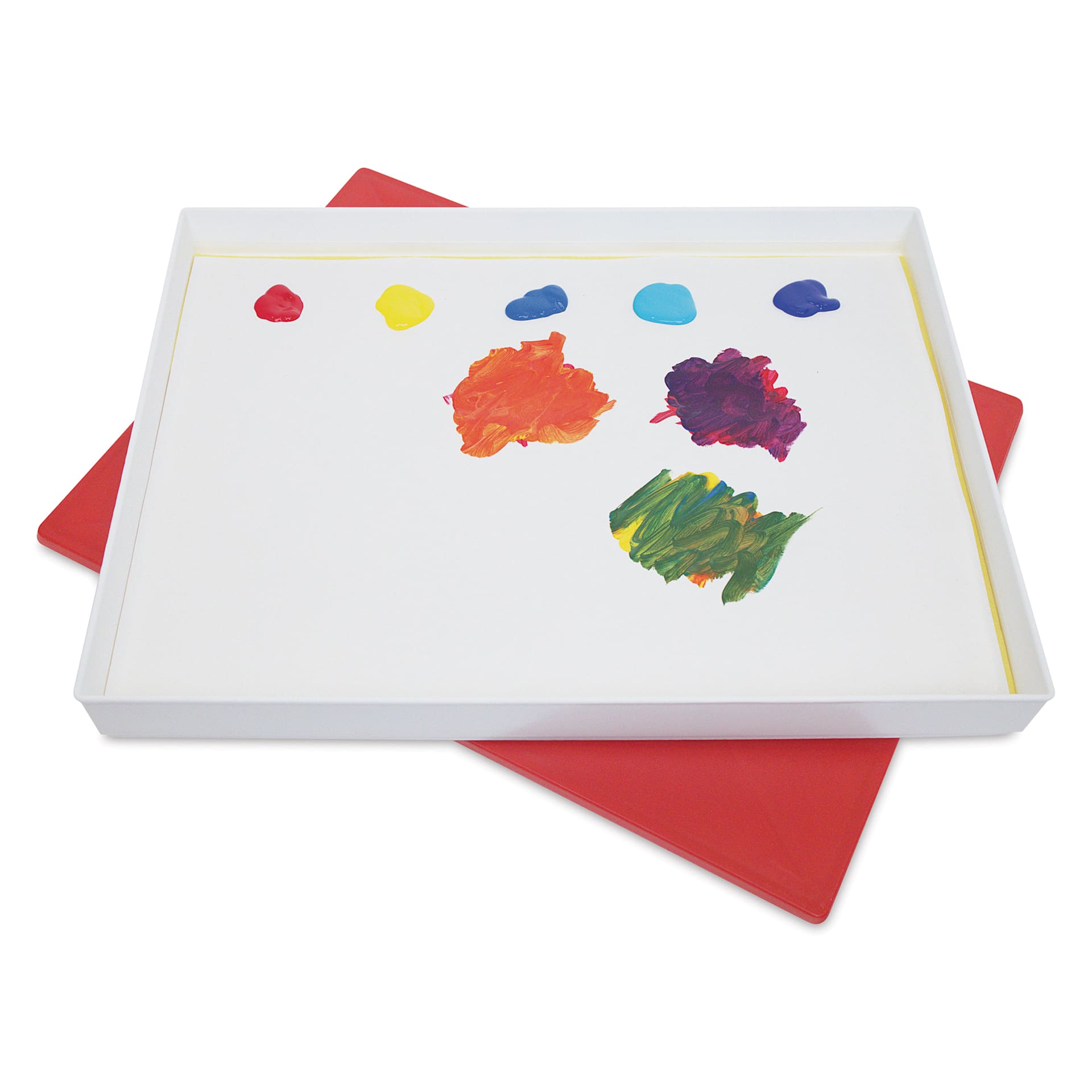 Premier Palette, open with assorted paints