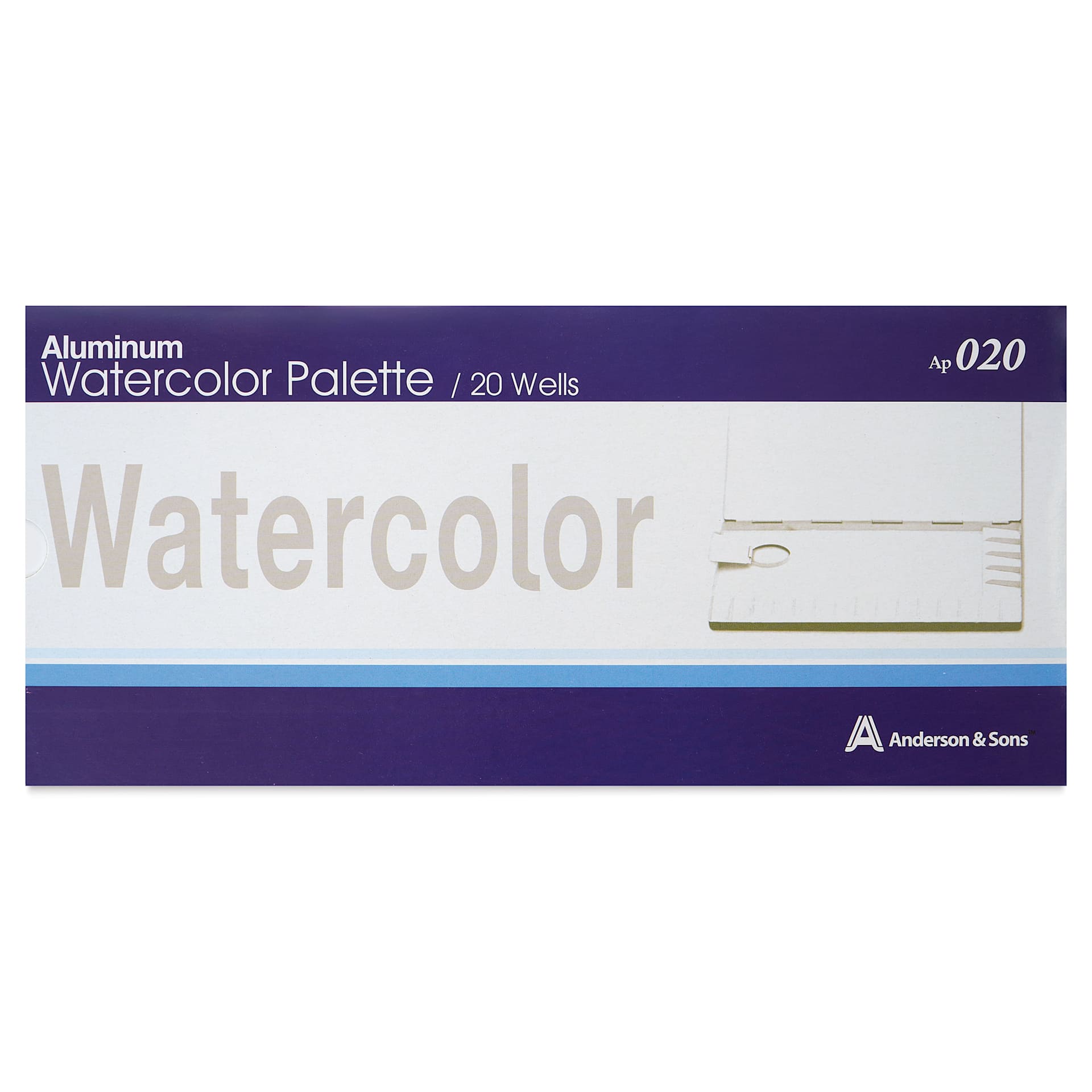 Front of package for Anderson & Sons Aluminum Folding Palette