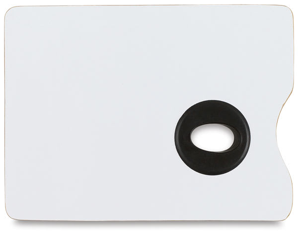 Richeson White Melamine Palettes - Single Rectangular palette shown