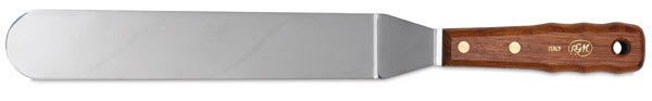 RGM Large Painting Spatula - 10 1/2" long Icing type spatula shown horizontally