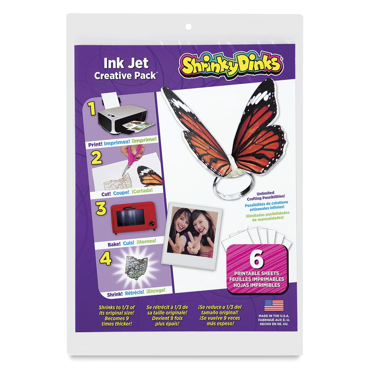 Shrinky Dinks Shrinkable Plastic