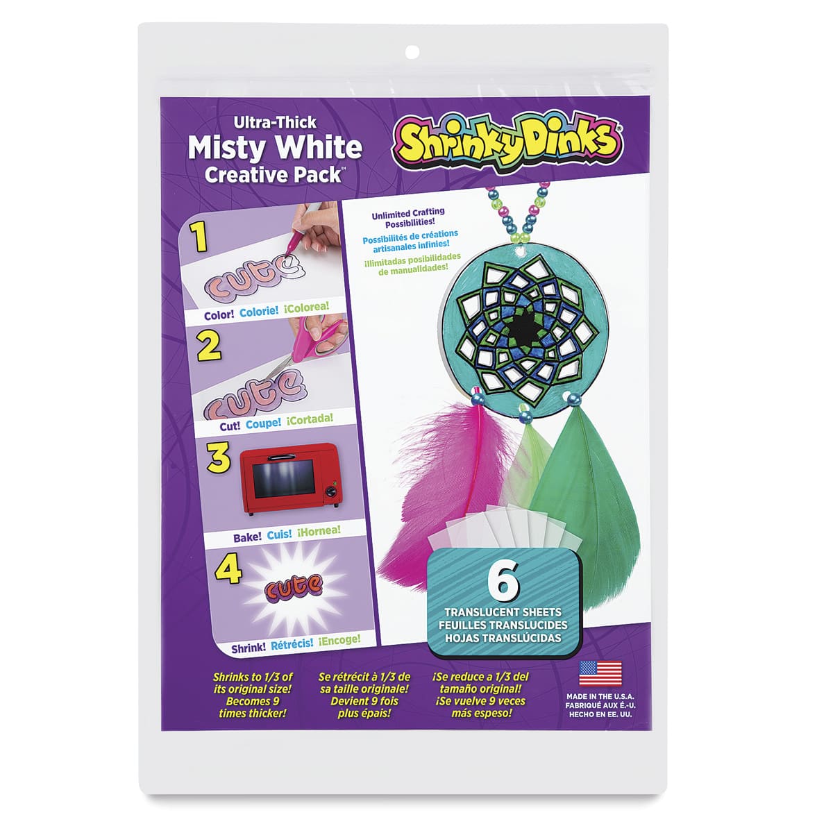 Shrinky Dinks Shrinkable Plastic