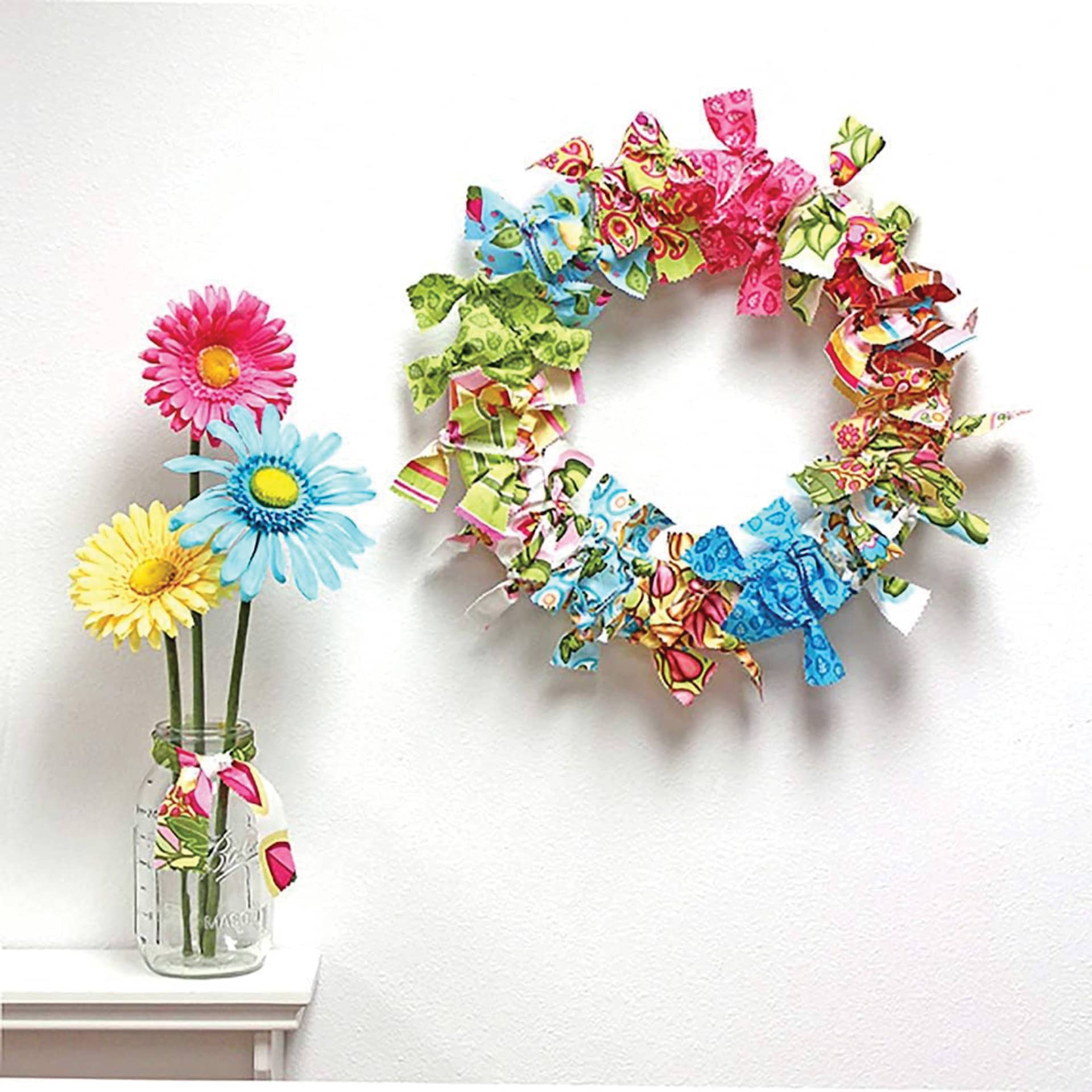 FloraCraft CraftFōM Foam - Wreath, 12" Dia finished wreath example
