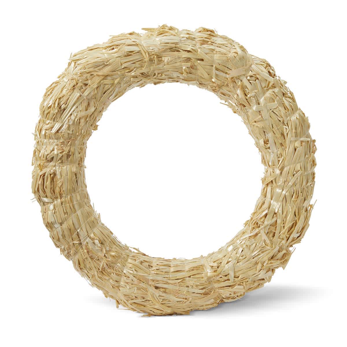 Natural Straw Wreaths 10"