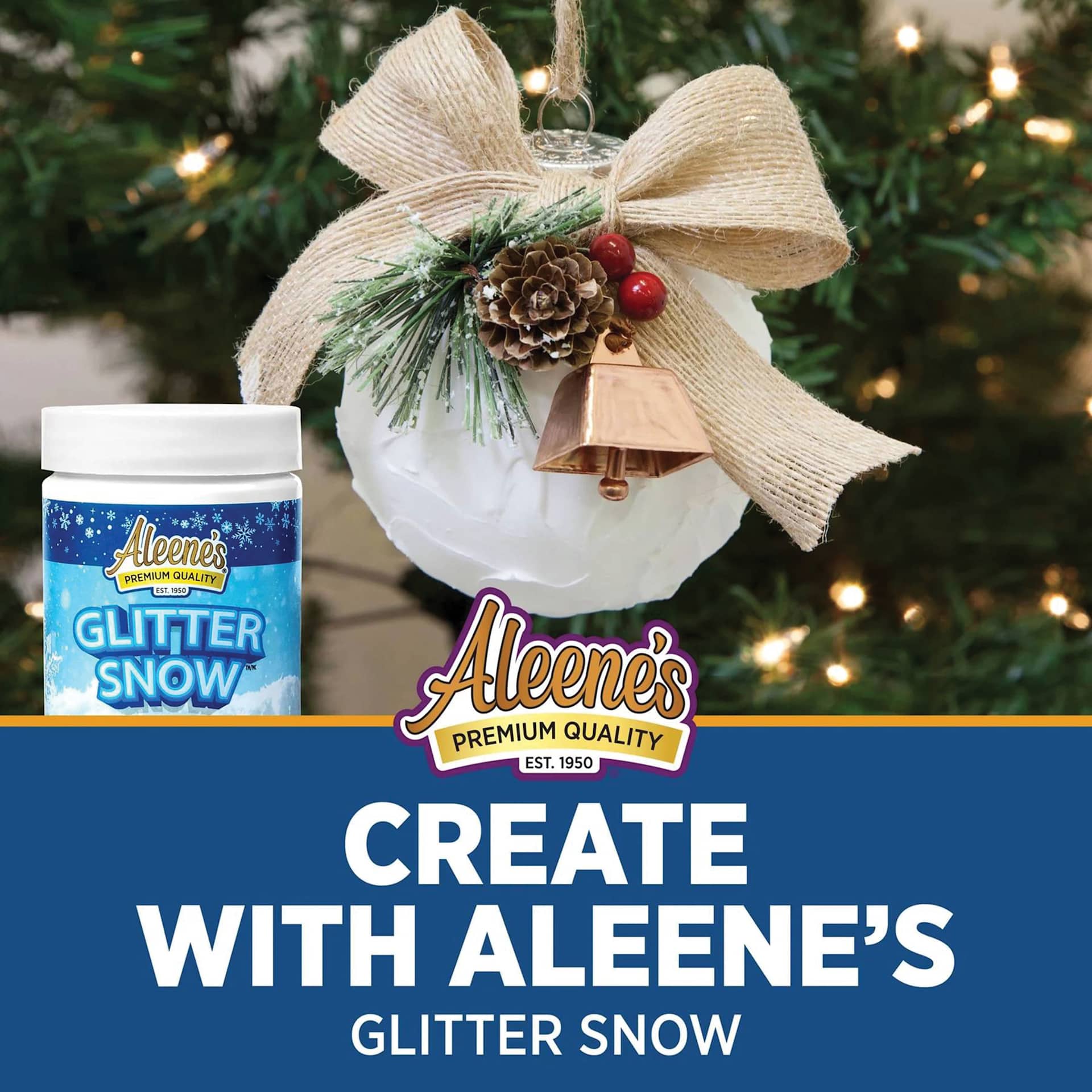 Create with Aleene's Glitter Snow